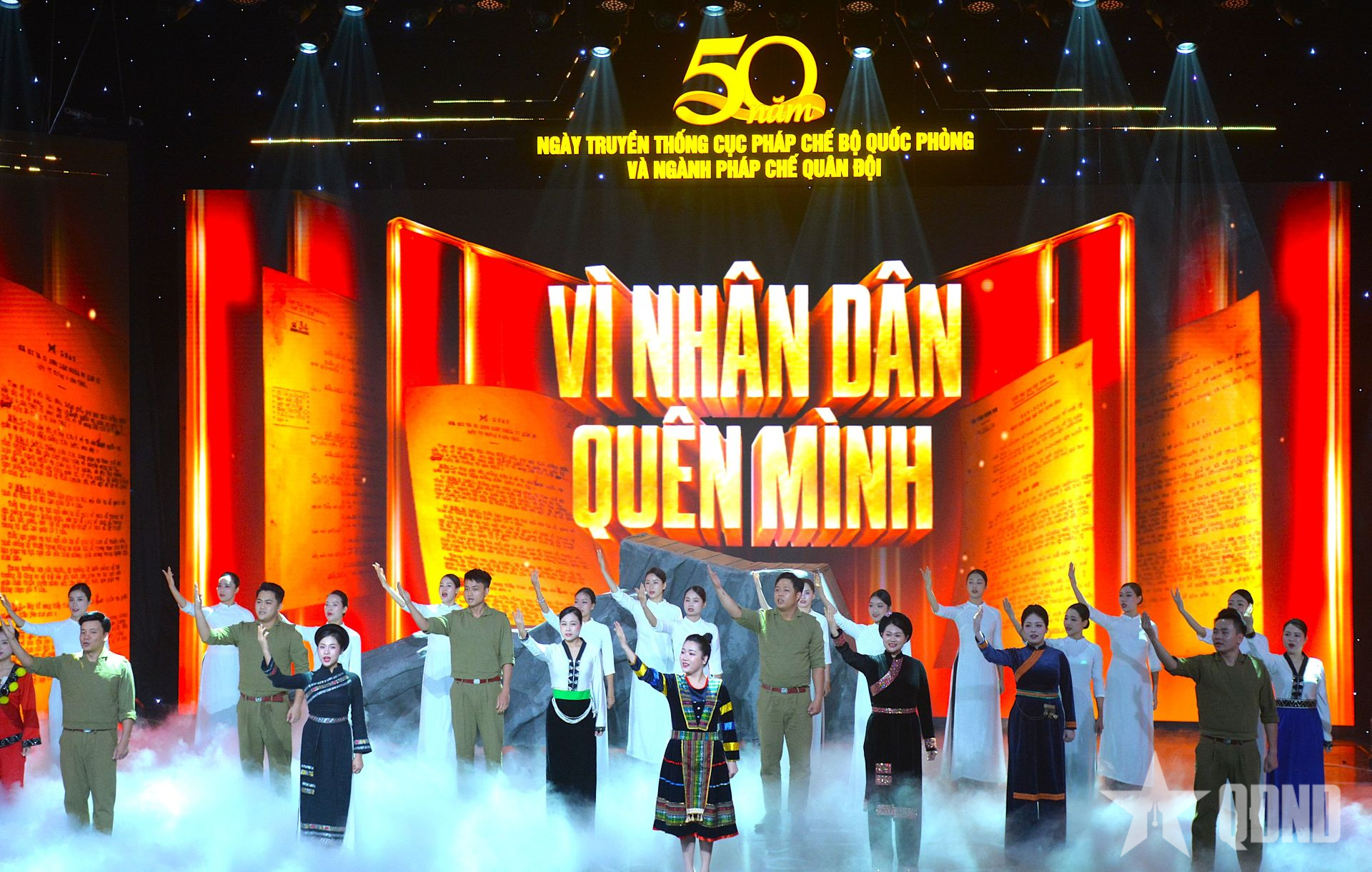 Chương trình “Kỷ cương mở lối quân hành” tái hiện 50 năm truyền thống ngành pháp chế Quân đội 